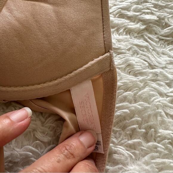 Victoria’s Secret Nude Padded Racerback Bra Size 32B - Picture 8 of 9